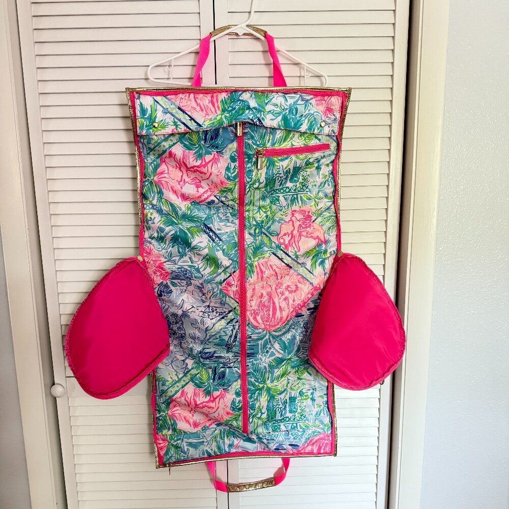 Lilly Pulitzer Bohemian Queen Lace Weekender Convertible Garment Bag